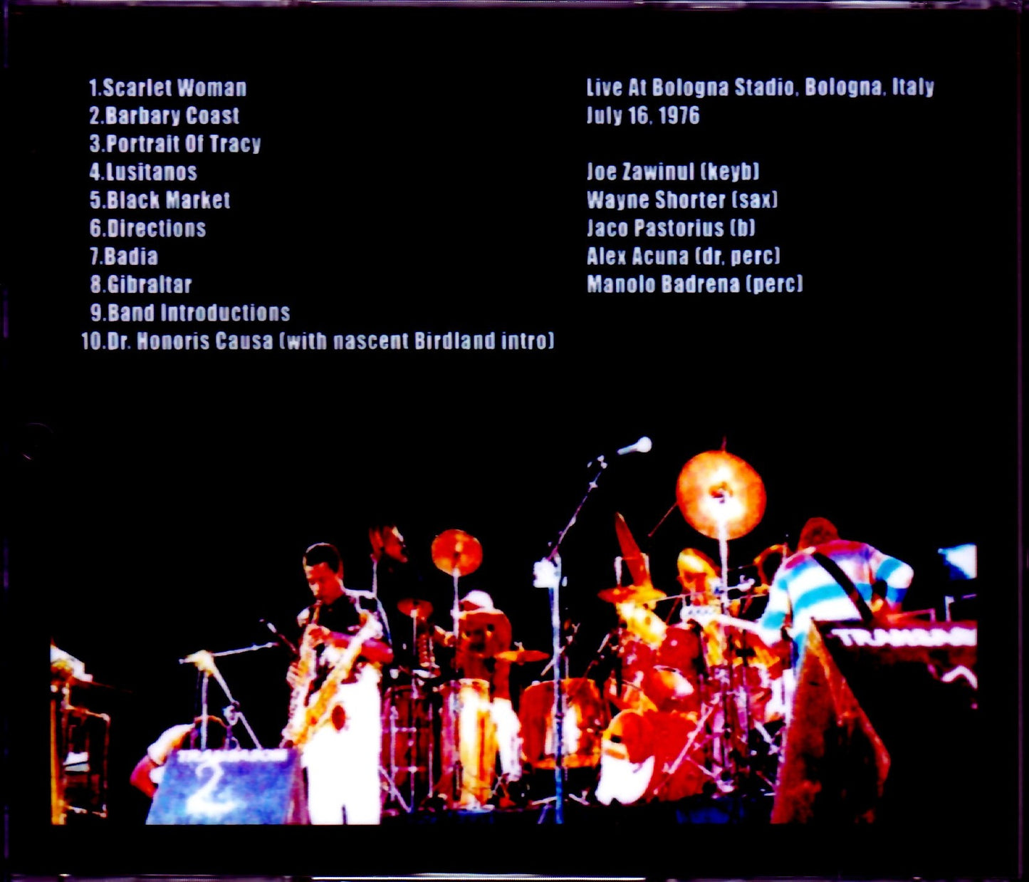 Weather Report/Italy 1976 Upgrade