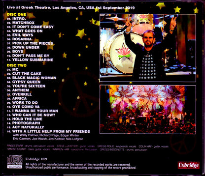 Ringo Starr and His All Starr Band/CA,USA 2019