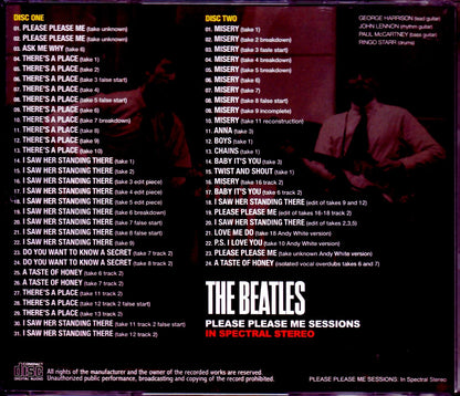 Beatles/Please Please Me Sessions in Special Stereo