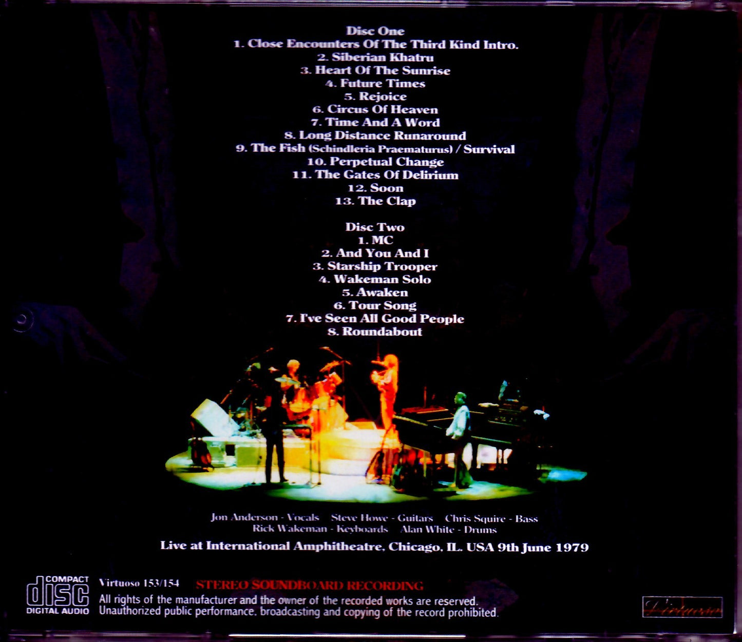 Yes/IL,USA 1979 Upgrade