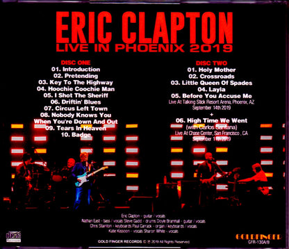 Eric Clapton/AZ,USA 2019 & more