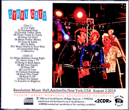Stray Cats/NY,USA 8.2.2019
