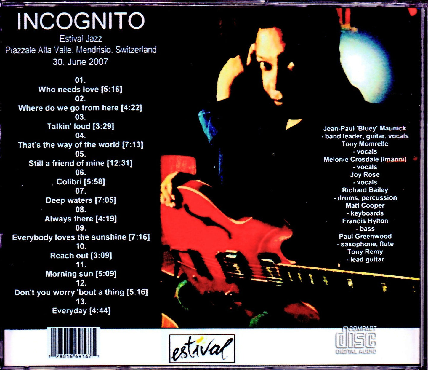 Incognito/Switzerland 2007