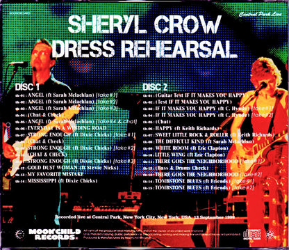 Sheryl Crow/NY,USA 1999 Rehearsals