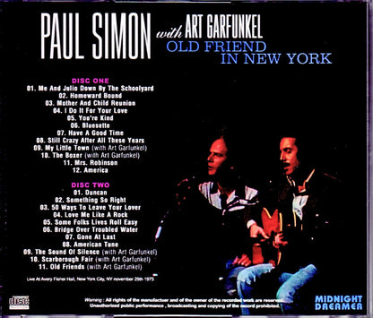 Paul Simon,Art Garfunkel/NY,USA 1975