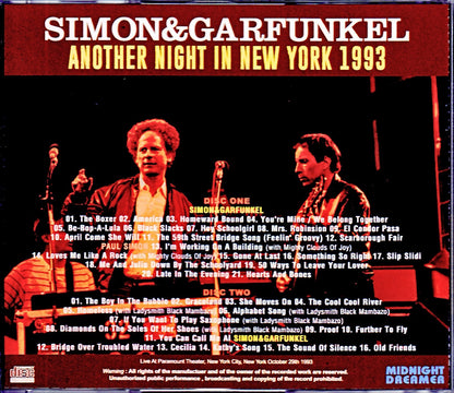 Simon & Garfunkel/NY, USA 1993