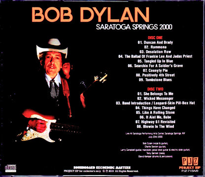 Bob Dylan/NY,USA 2000