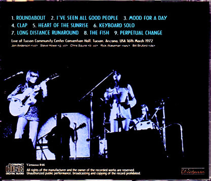 Yes/AZ, USA 1972