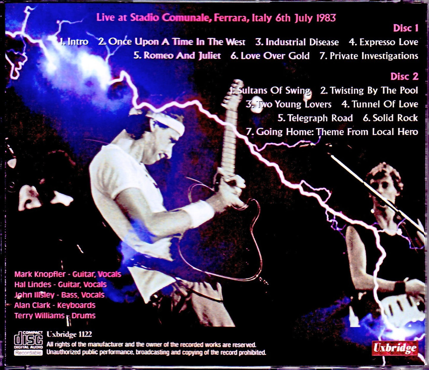 Dire Straits/Italy 1983