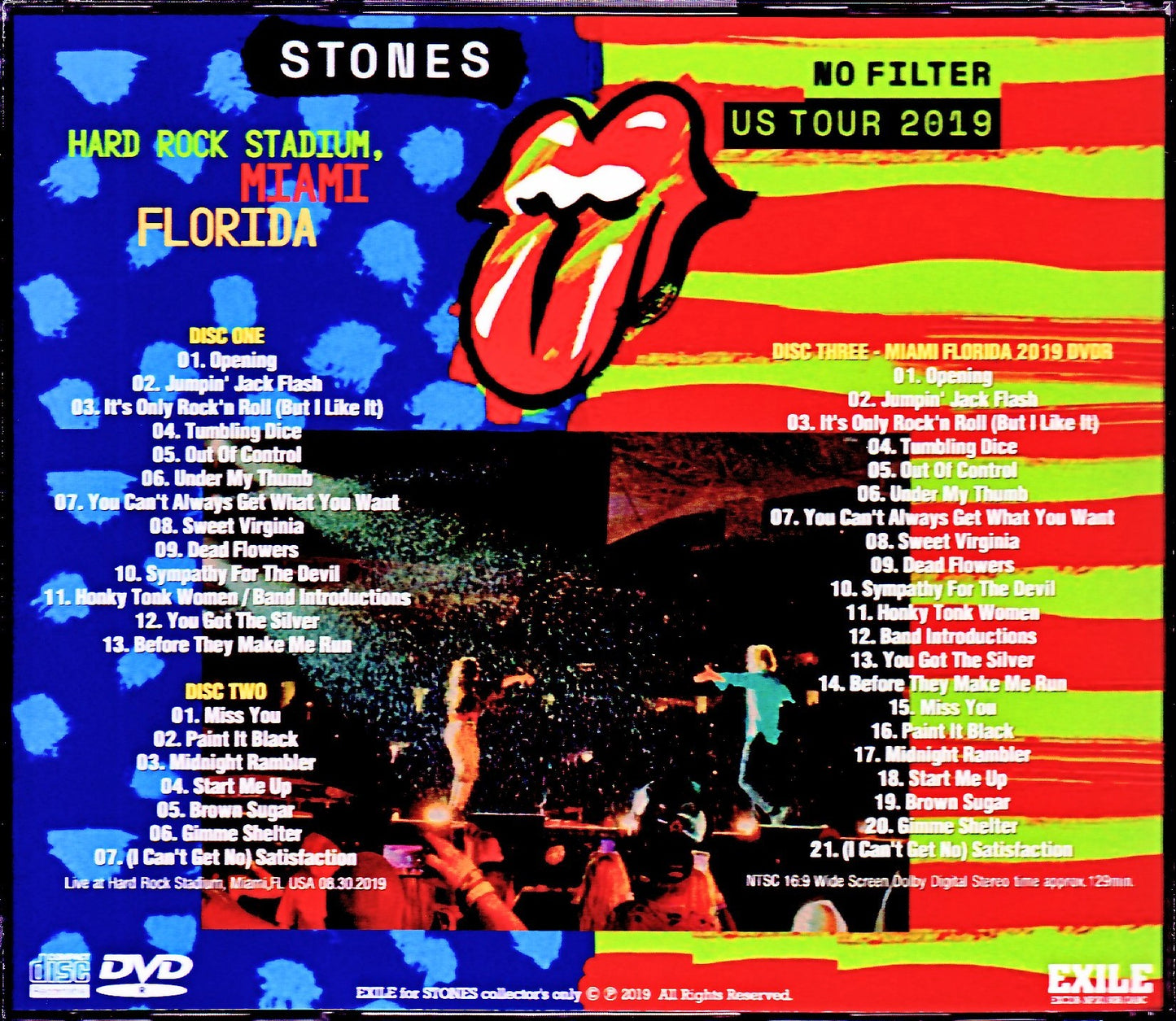 Rolling Stones/FL, USA 2019 S & V