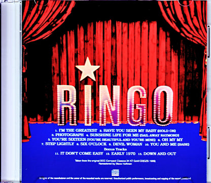 Ringo Starr/Ringo Original DCC Compact Classics