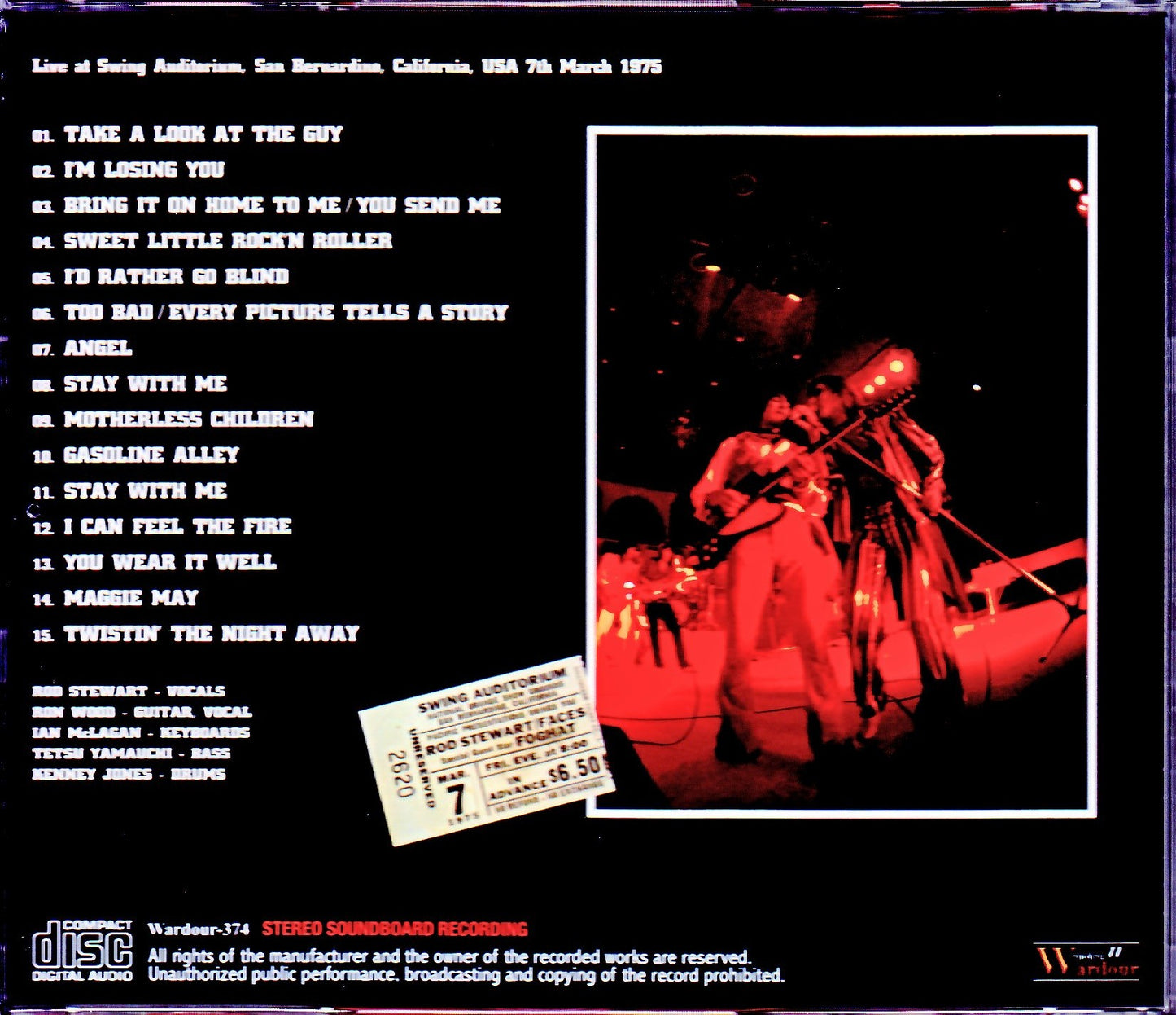 Faces/CA,USA 1975 Upgrade