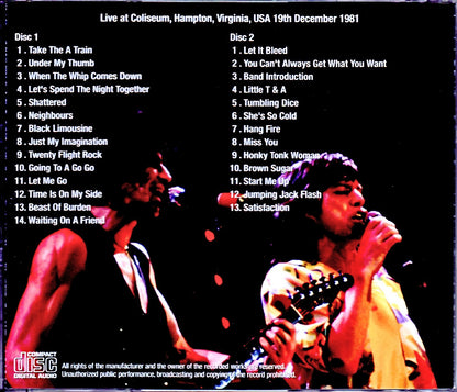 Rolling Stones/VA, USA 12.19.1981