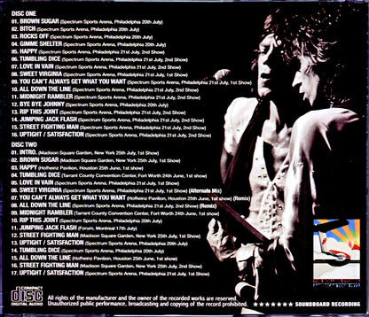 Rolling Stones/Soundboard Recording from 1972 Tour