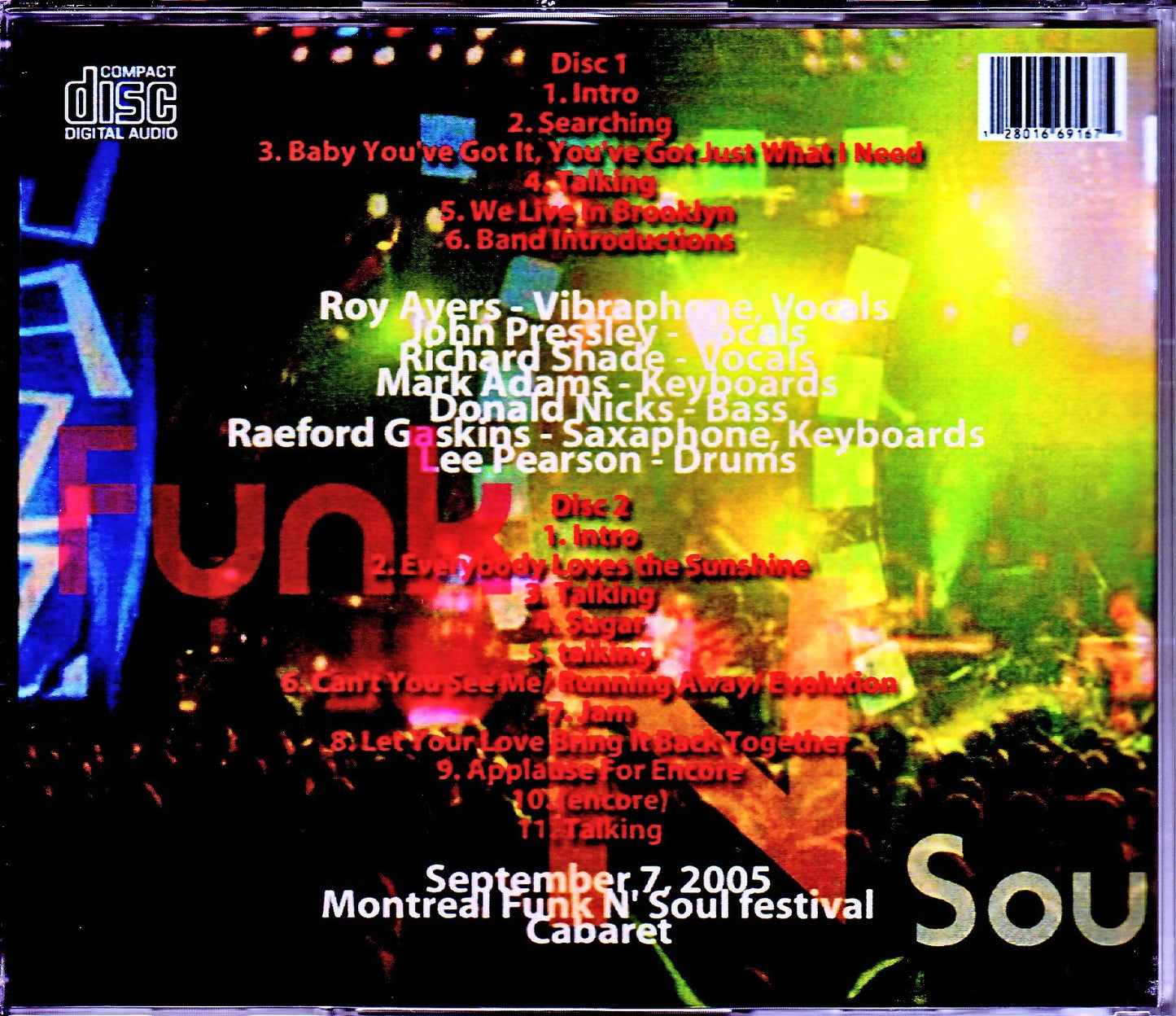 Roy Ayers/Canada 2005
