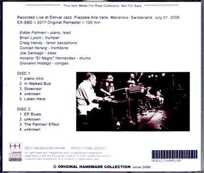 Eddie Palmiei Afro Caribbean Jazz All Stars/Switzerland 2008