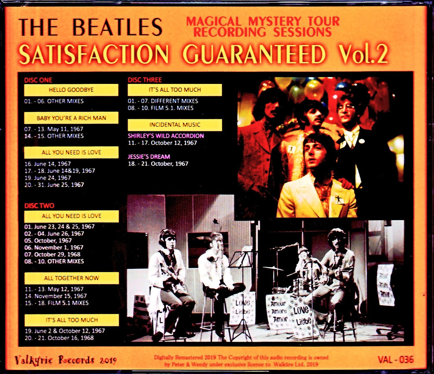 Beatles/Magical Mystery Tour Recording Sessions Vol.2-1