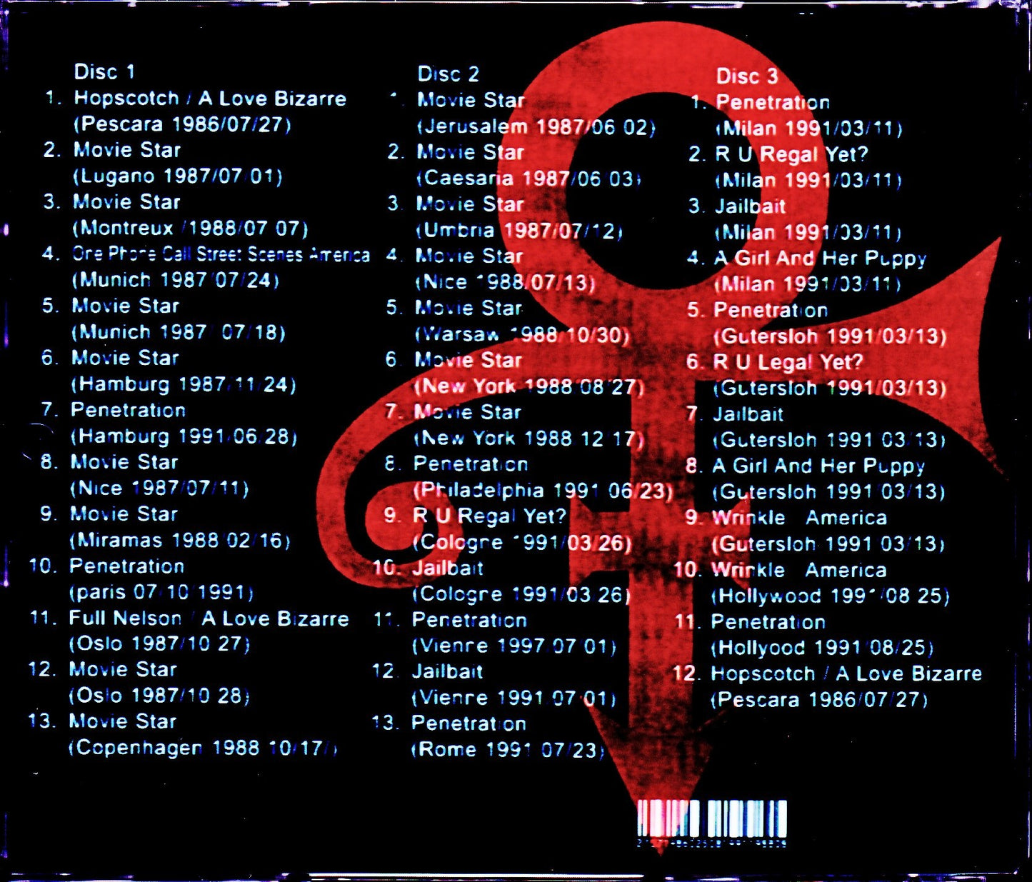 Miles Davis/Unreleased Live Takes for Prince