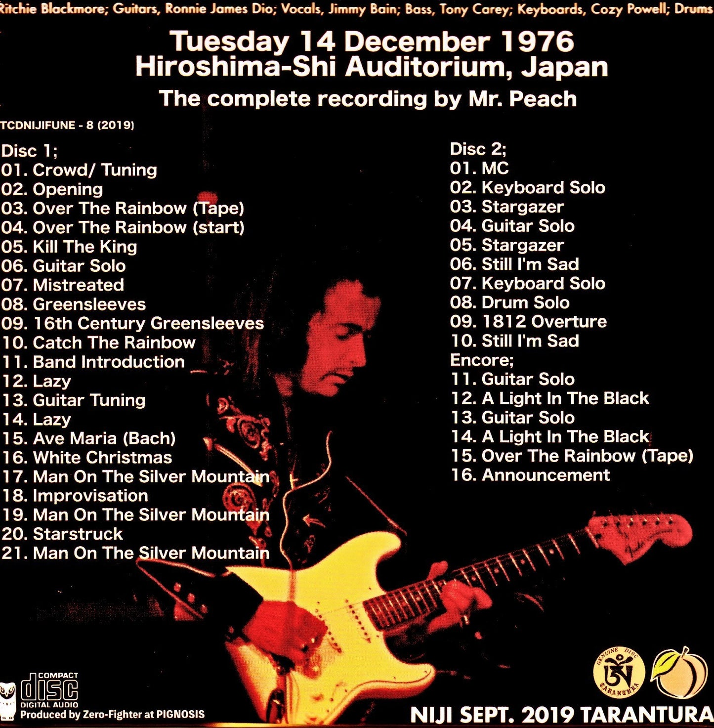 Rainbow/Hiroshima,Japan 1976 2019 Remastered