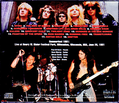 Iron Maiden/WI,USA 1981 Upgrade