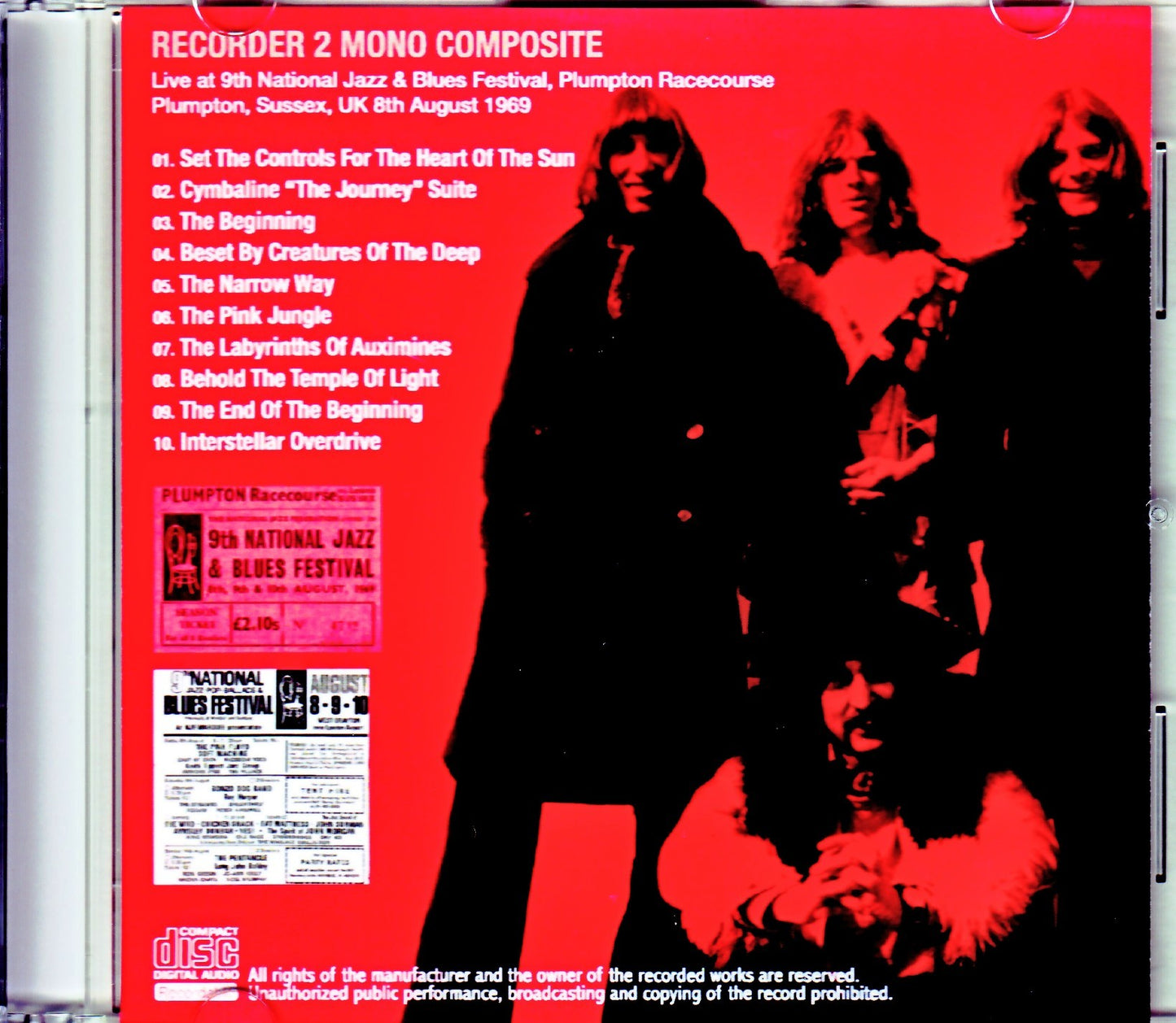 Pink Floyd/UK 8.8.1969 Recorder 2 Mono Composite