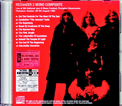 Pink Floyd/UK 8.8.1969 Recorder 2 Mono Composite