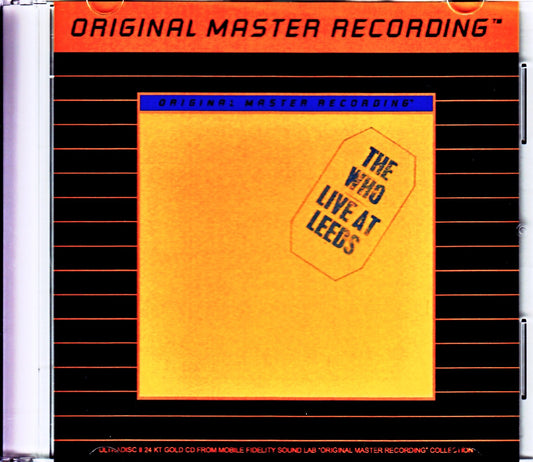 The Who/Live at Leeds Original US Mobile Fidelity Sound Lab