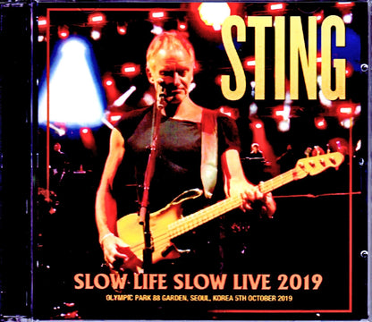 Sting/Seoul,Korea 2019
