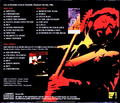 Eric Clapton/Denmark 1986 & SC・Rehearsals