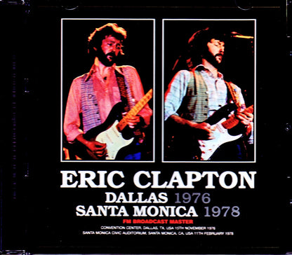 Eric Clapton/TX,USA 1976 & more