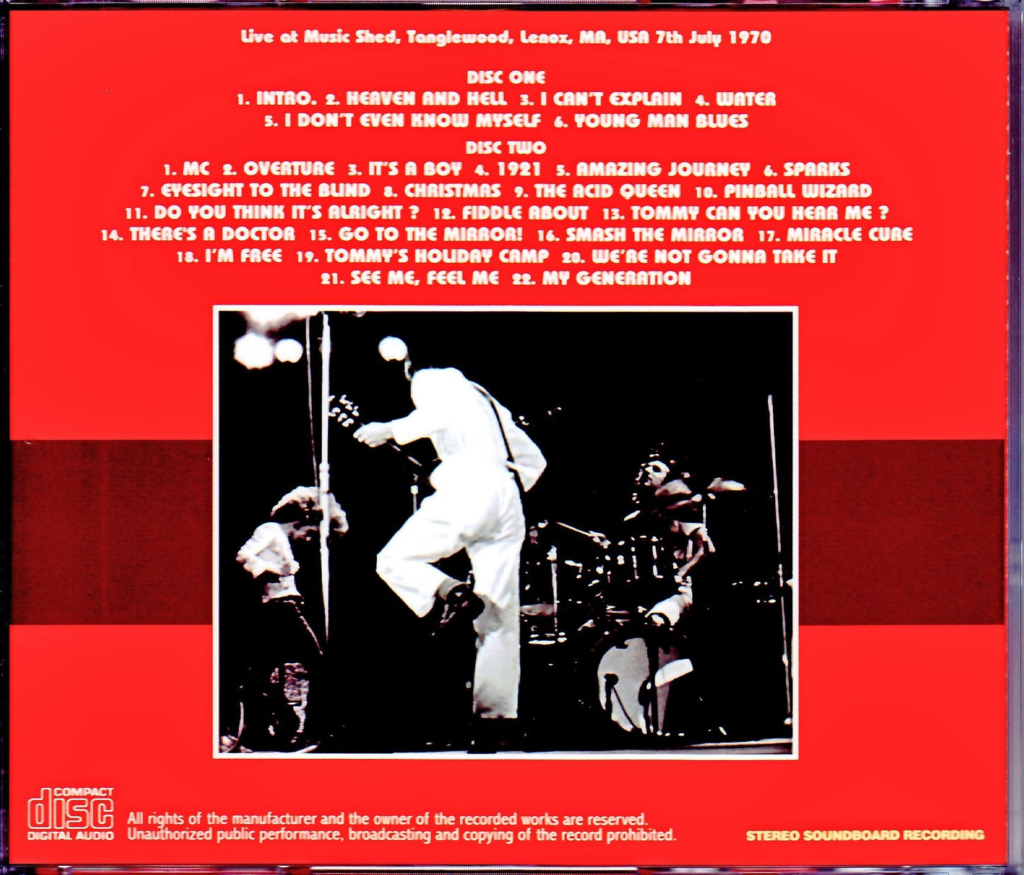 The Who/MA,USA 1970 Upgrade