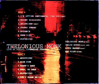 Thelonious Monk/Denmark 1964
