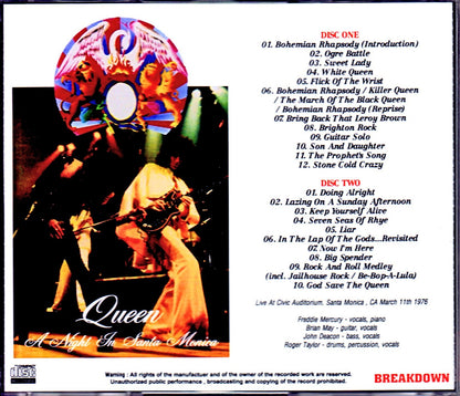 Queen/CA, USA 1976