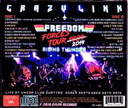 Crazy Lixx/Osaka,Japan 2019