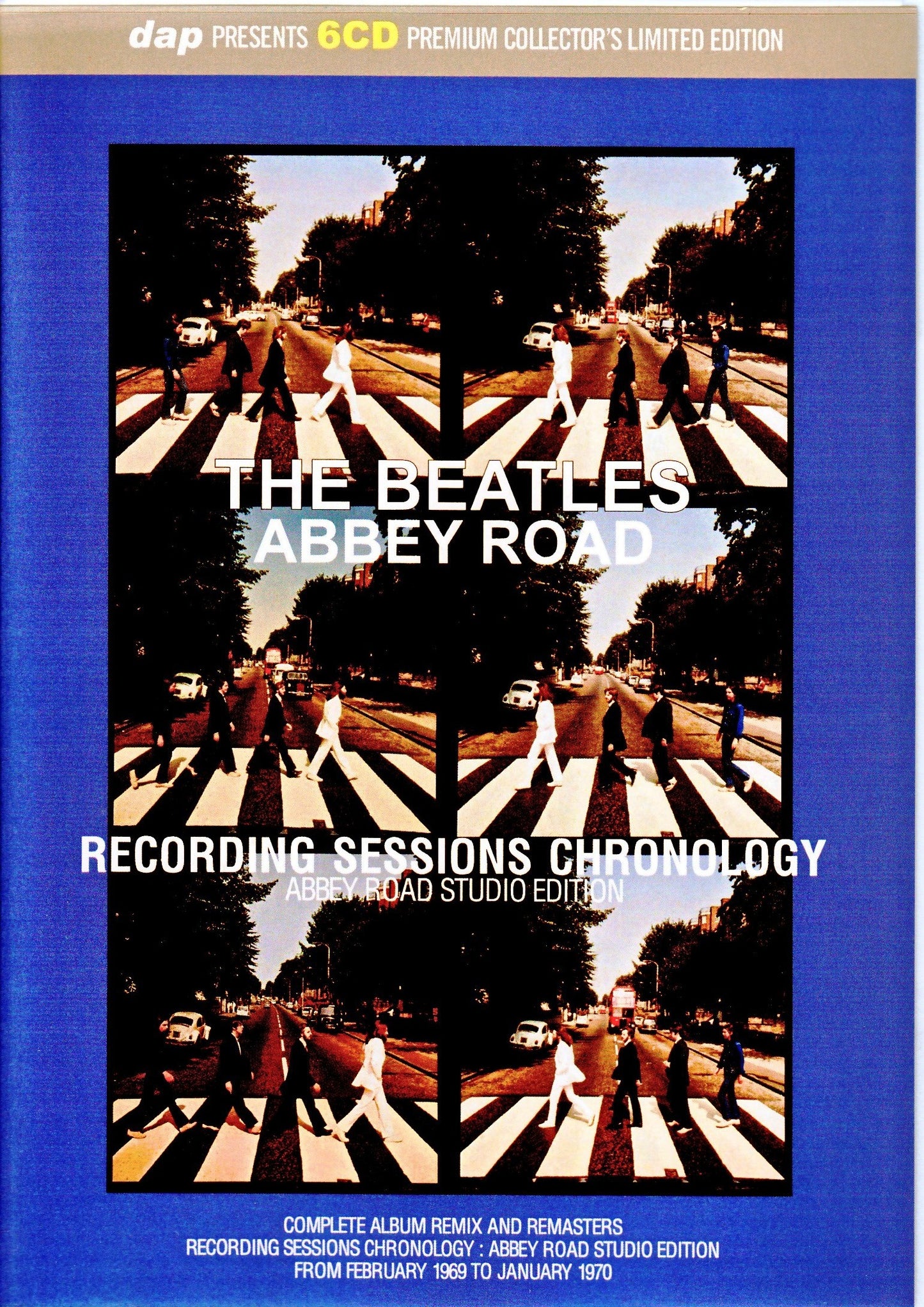 Beatles/Abbey Road Recording Sessions Chronology
