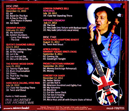 Paul McCartney/Live Archives 2010-2012
