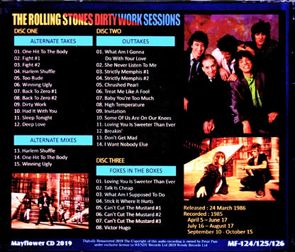 Rolling Stones/Dirty Work Sessions