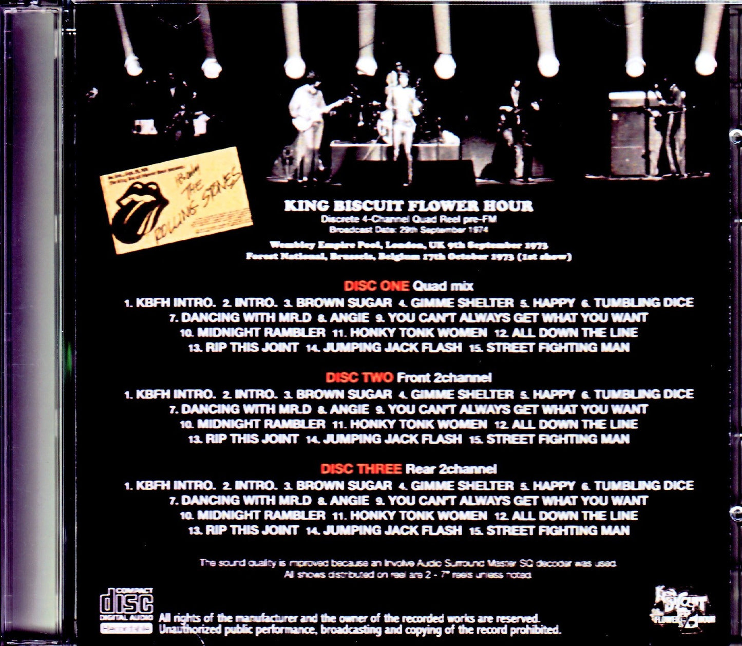Rolling Stones/KBFH Quad Reel