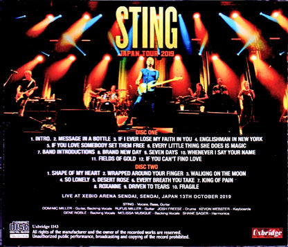 Sting/Miyagi,Japan 2019