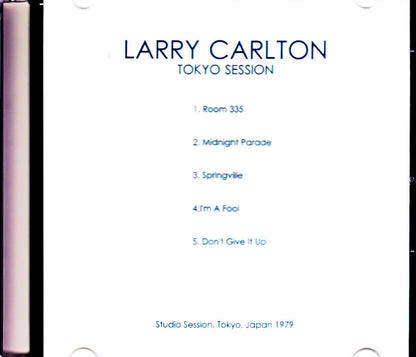 Larry Carlton/Tokyo,Japan Studio Session 1979