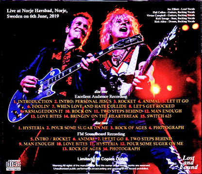Def Leppard/Sweden 2019 2 Source Ver.