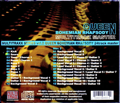 Queen/Bohemian Rhapsody 24 Track Master