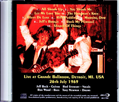 Jeff Beck Group/MI,USA 7.26.1969