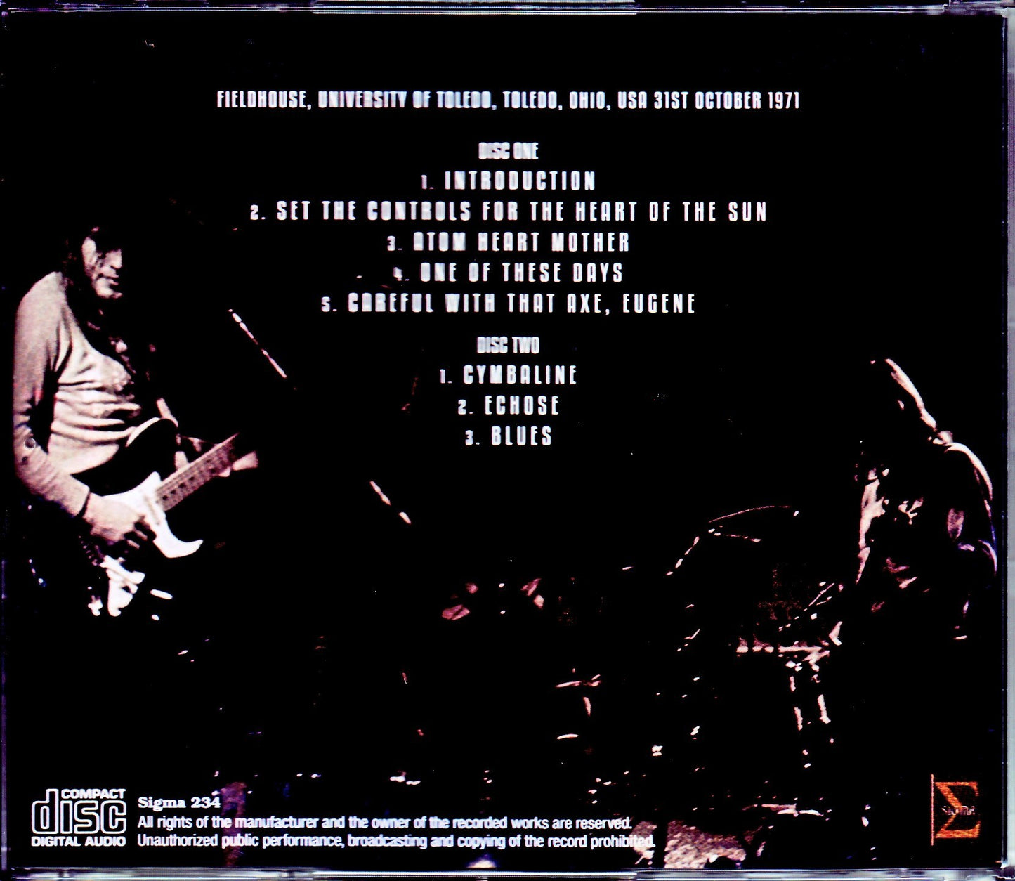 Pink Floyd/OH, USA 1971 Upgrade