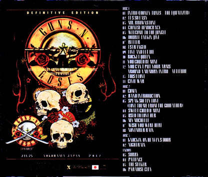 Guns N' Roses/Kanagawa,Japan 2017 IEM Matrix Ver.