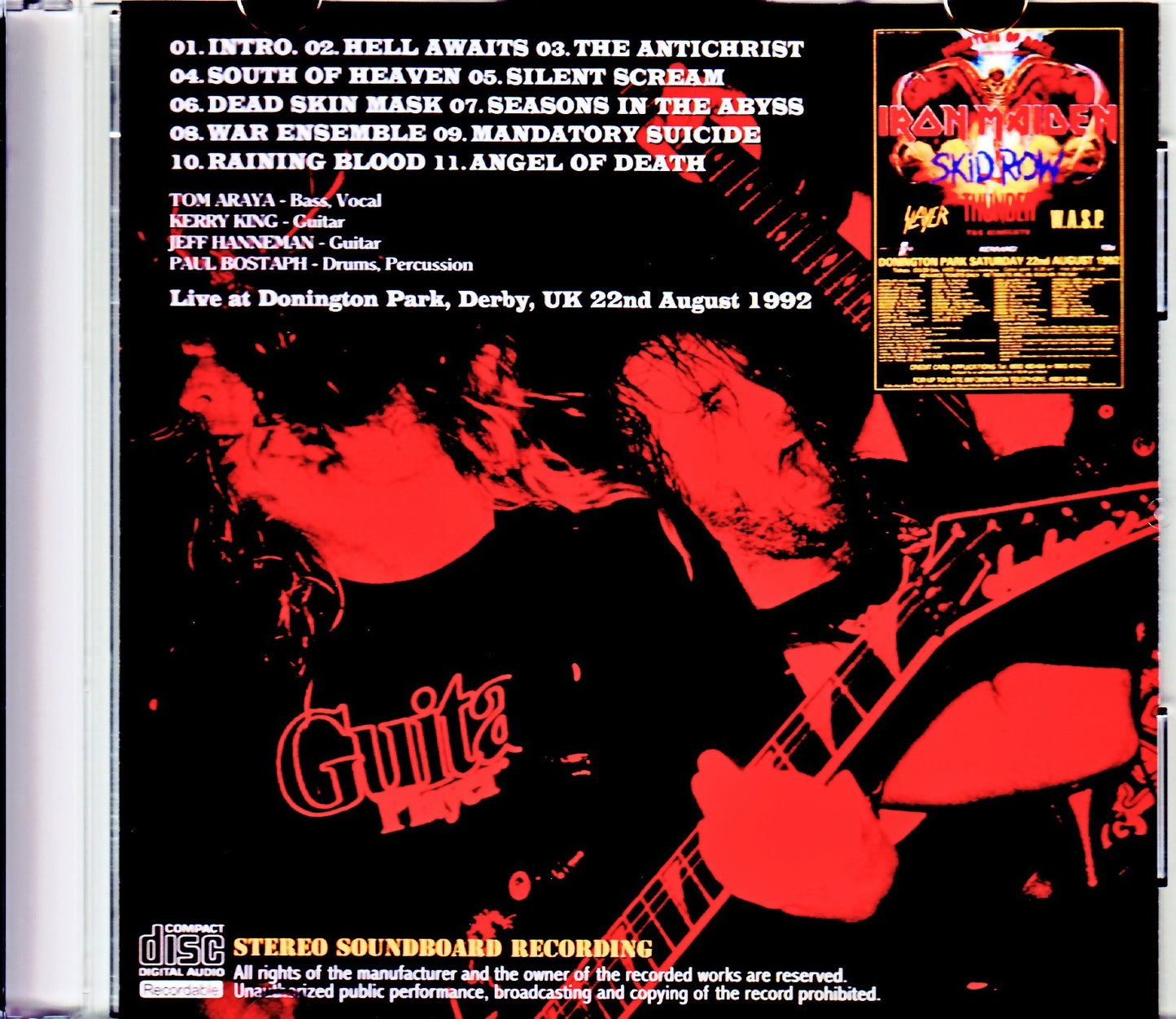 Slayer/UK 1992 Remastered