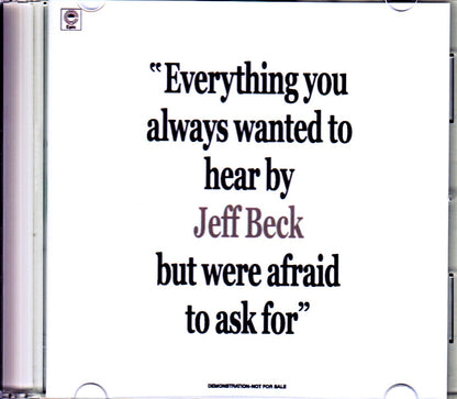 Jeff Beck/Everything you Always Wants to Hear by Jeff Beck But Were Afraid to Ask For Original US Promo LP Ver.