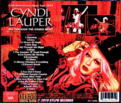 Cyndi Lauper/Osaka,Japan 2019