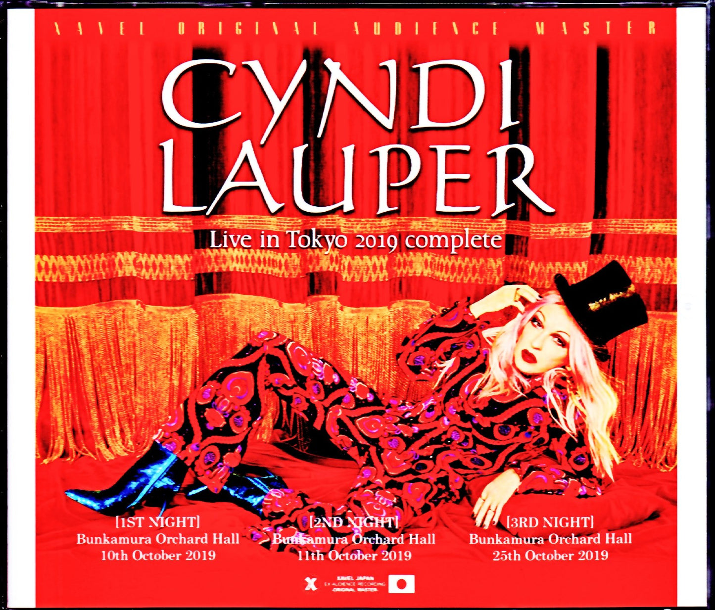 Cyndi Lauper/Tokyo,Japan 2019 3 Days Complete
