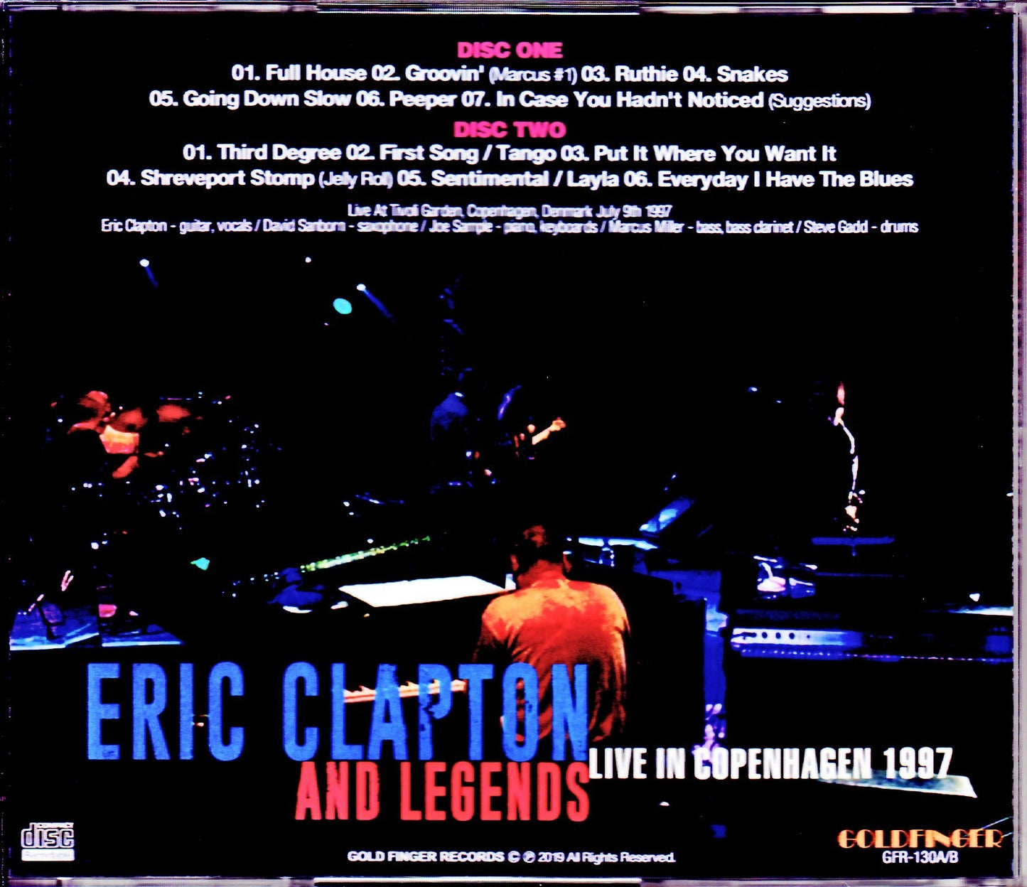 Eric Clapton/Denmark 1997